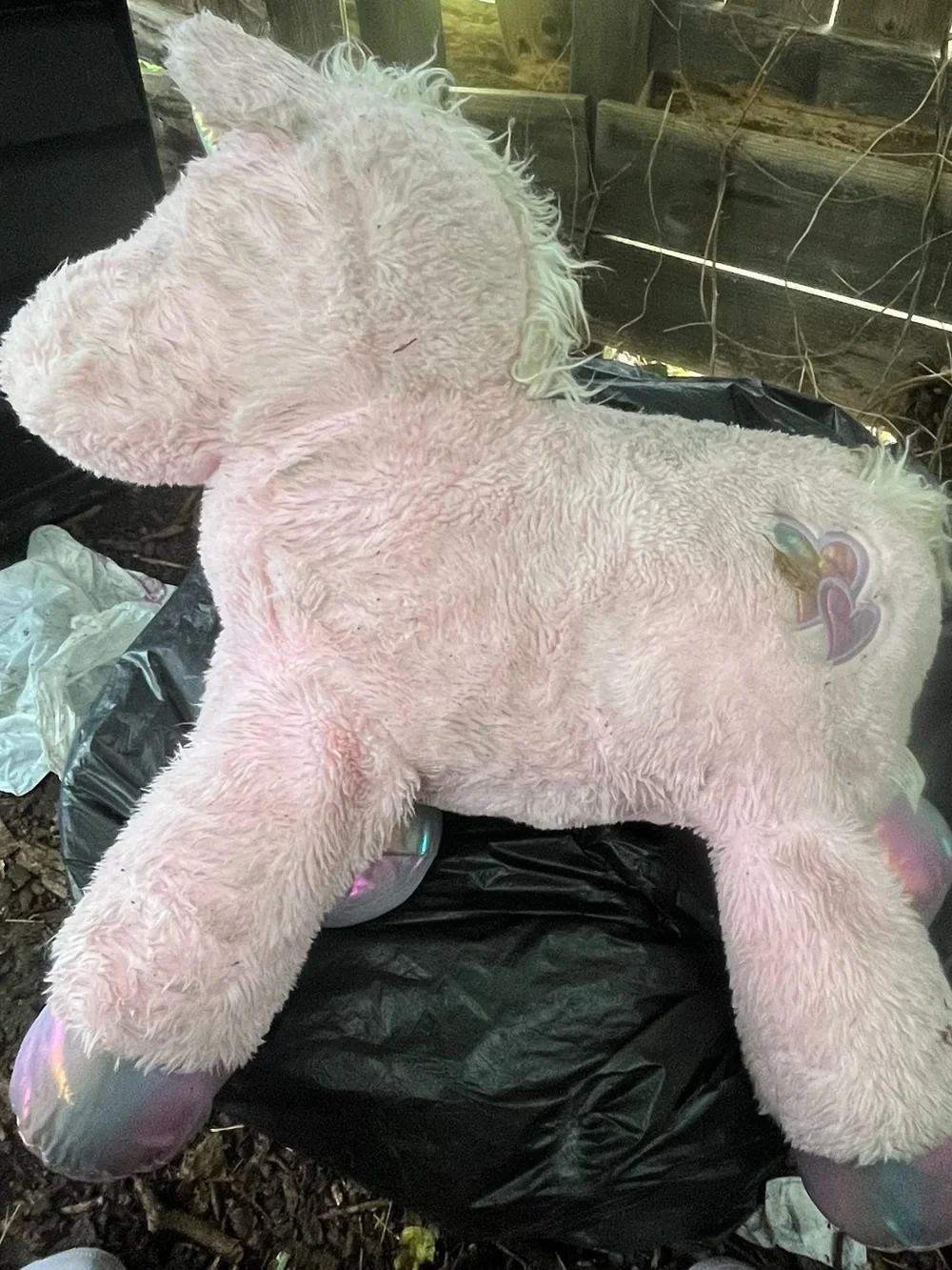 Plush Pink Unicorn Dog Toy - Soft Stuffed Play Buddy